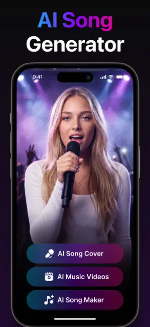 Tune AI Music & Song Maker iPhone screenshot 1