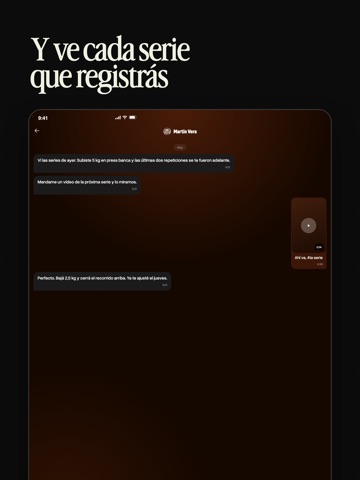Kaizer: Entrenador Personal iPad screenshot 5