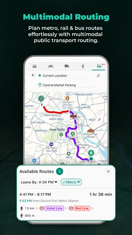 Mappls MapmyIndia Maps screenshot 6 of 10