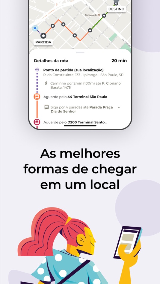 #3. Cittamobi: Ônibus e Trilhos (iOS) 由: Cittamobi Desenvolvimento em Tecnologia Ltda