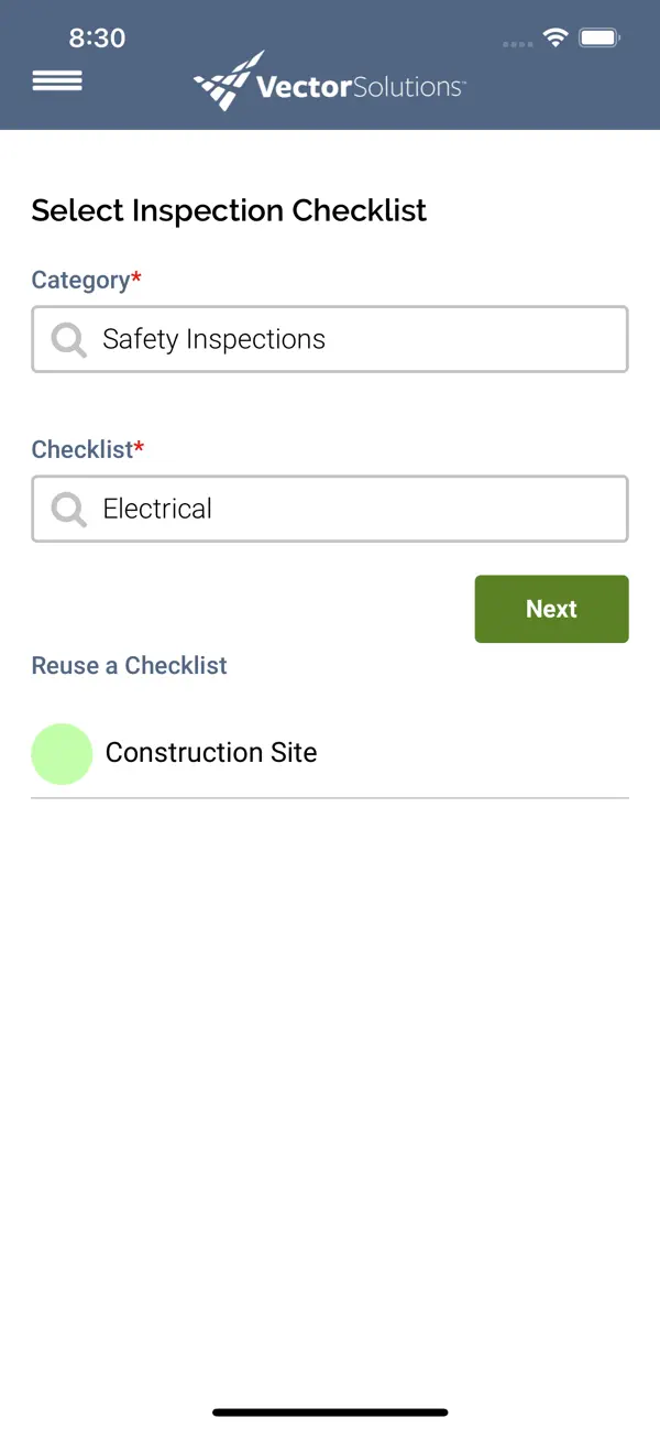 #1. Vector EHS (iOS) Ved: Vector Solutions, Inc.