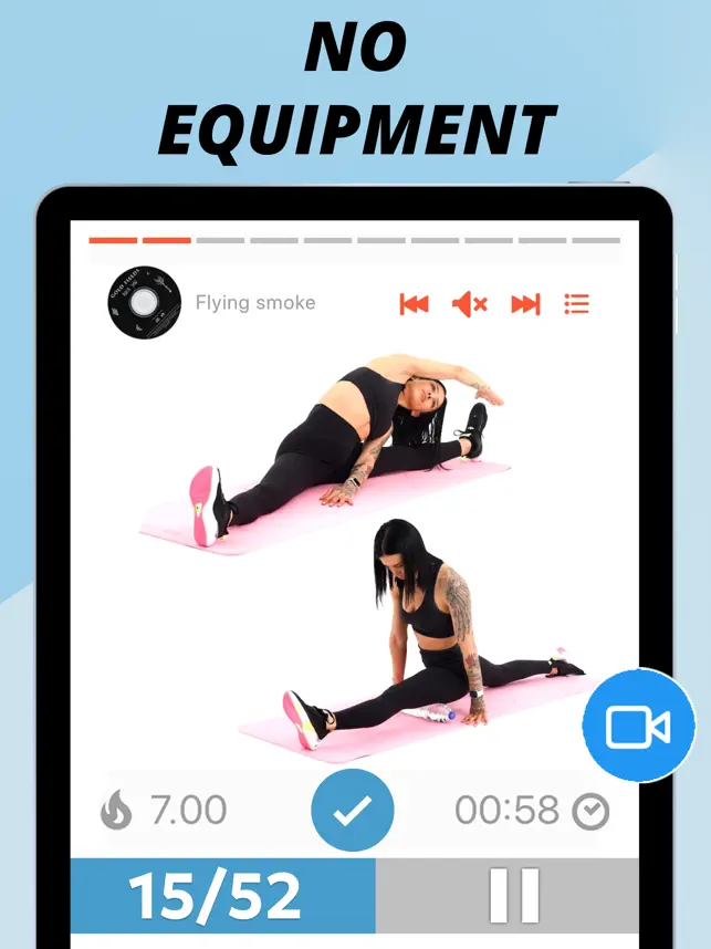 ストレッチと柔軟性 エクササイ‪ズ‬4+_4