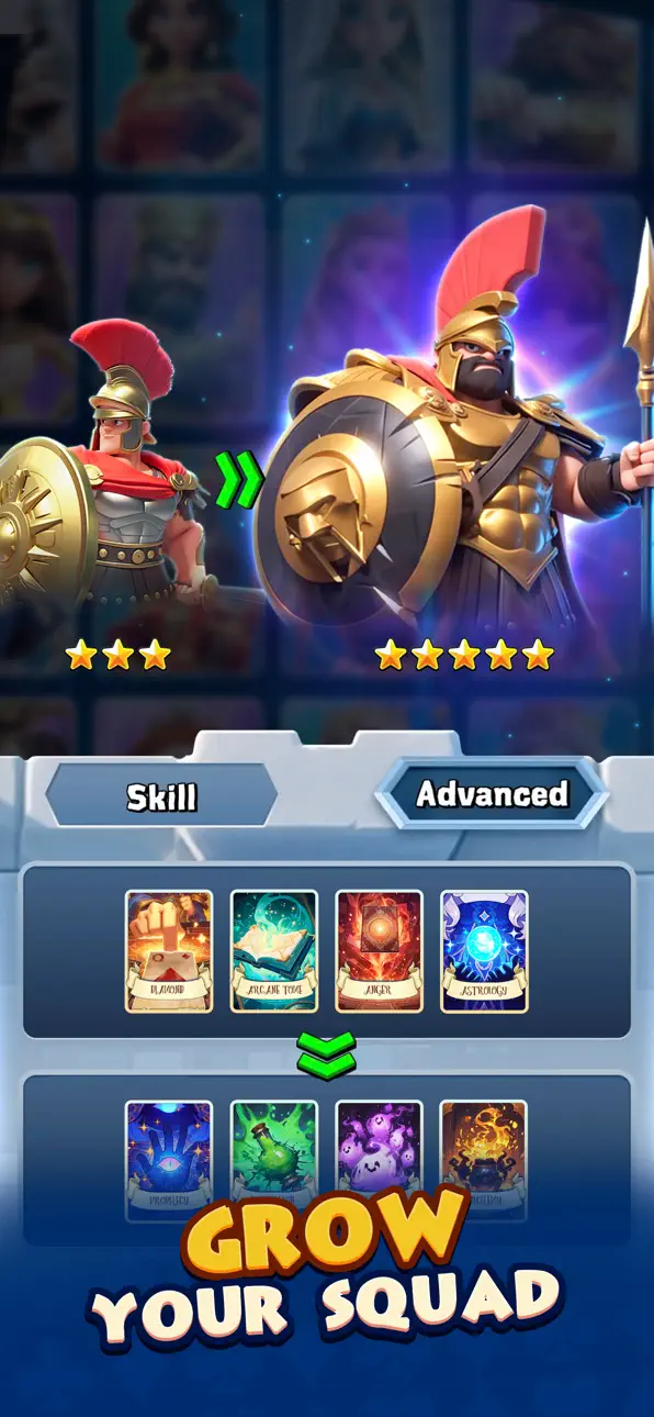 Monster Dungeon: Strategy RPG Hack screenshot 5 - iOS game interface