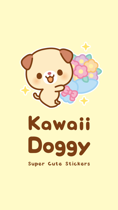 Screenshot 1 of Kawaii Doggy Stickers (Global) App