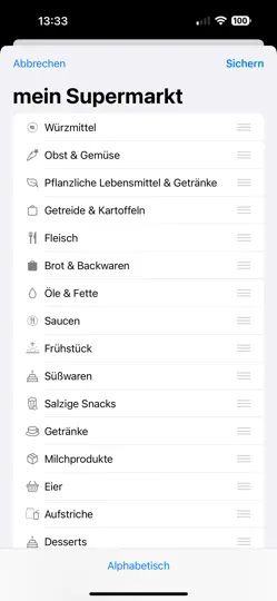 Screenshot von FoodMind auf dem iPhone 6