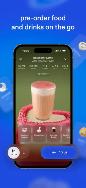 Drinkit — order your coffee iPhone screenshot 1