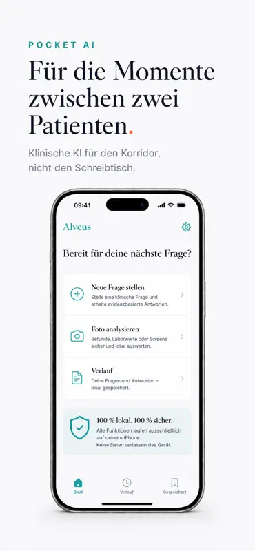 Alveus - KI für Klinikärzte screenshot 7 of 7