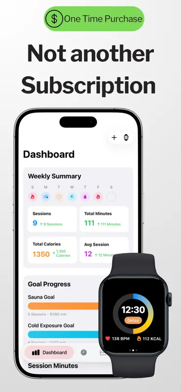 Sauna Tracker: Sleep & Plunge screenshot 9 of 10