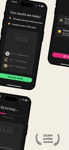 Whomst: Unfollow Tracker Screenshot 2 of 4
