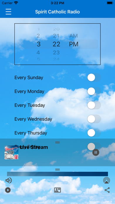 Spirit Catholic Radio iPhone screenshot 4 - Entertainment app