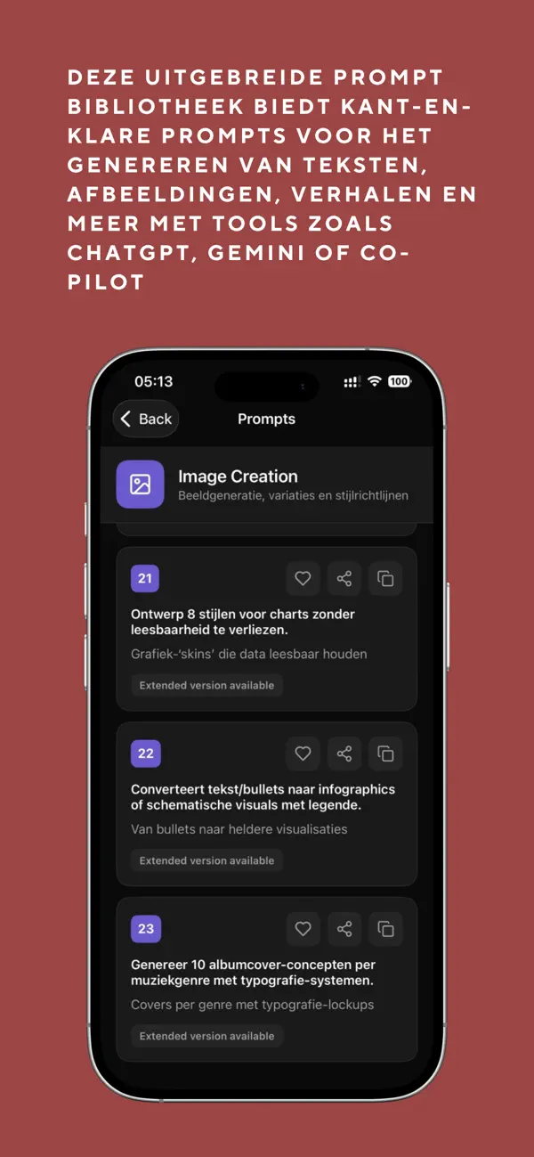 #2. Prompting Library (iOS) di: Marcel Petersen