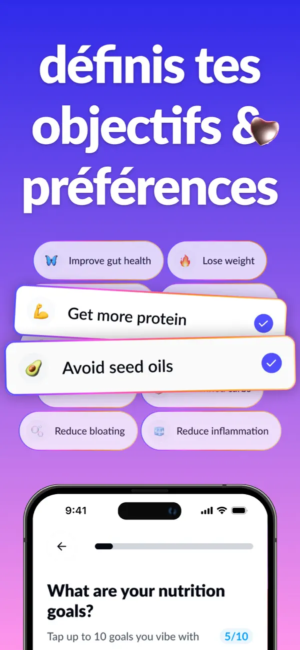 Screenshot #2 pour Goodie AI : Scan Alimentaire