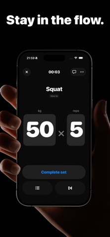 ROCX: Workout Tracker Screenshot 1 of 3