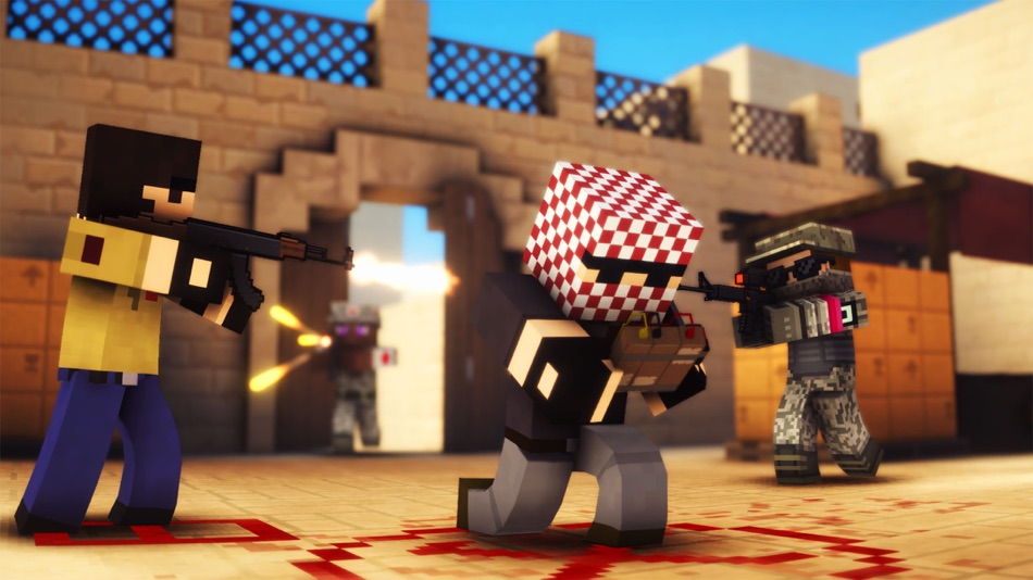 #2. Pixel Strike 3D - FPS Gun Game (iOS) От: Brandon Smith