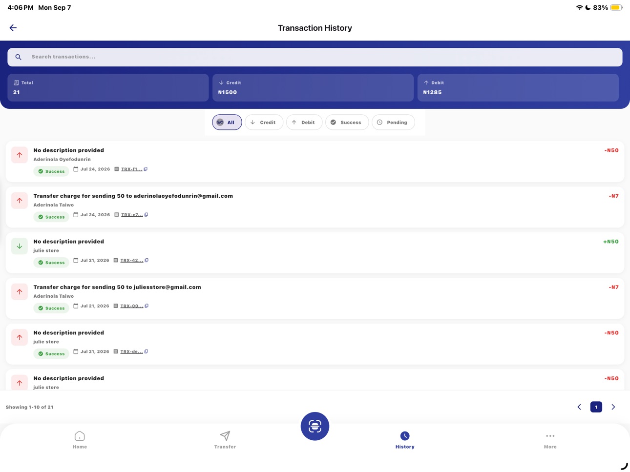 Screenshot 11 of Xpay Wallet System