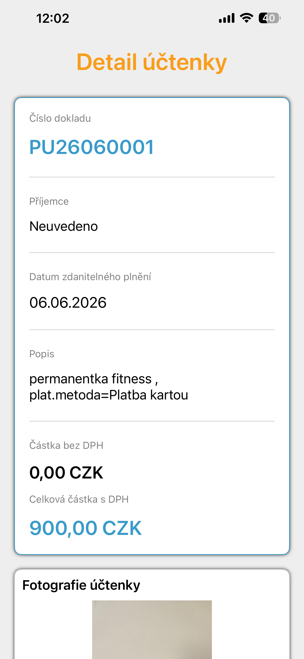 ESO9 Účtenky screenshot 7