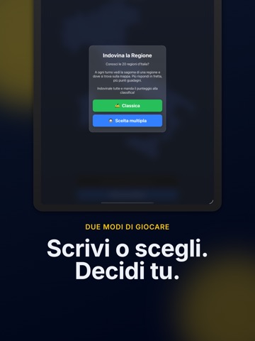 Indovina la Regione iPad screenshot