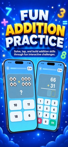 Learn Addition: 1st 2nd Grade Screenshot 4 of 4
