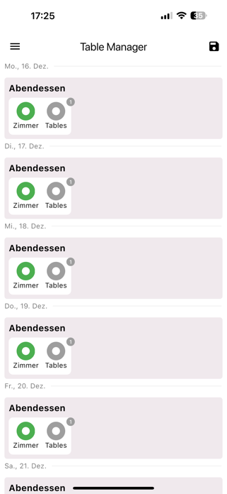 Table Manager Screenshot 2 of 5