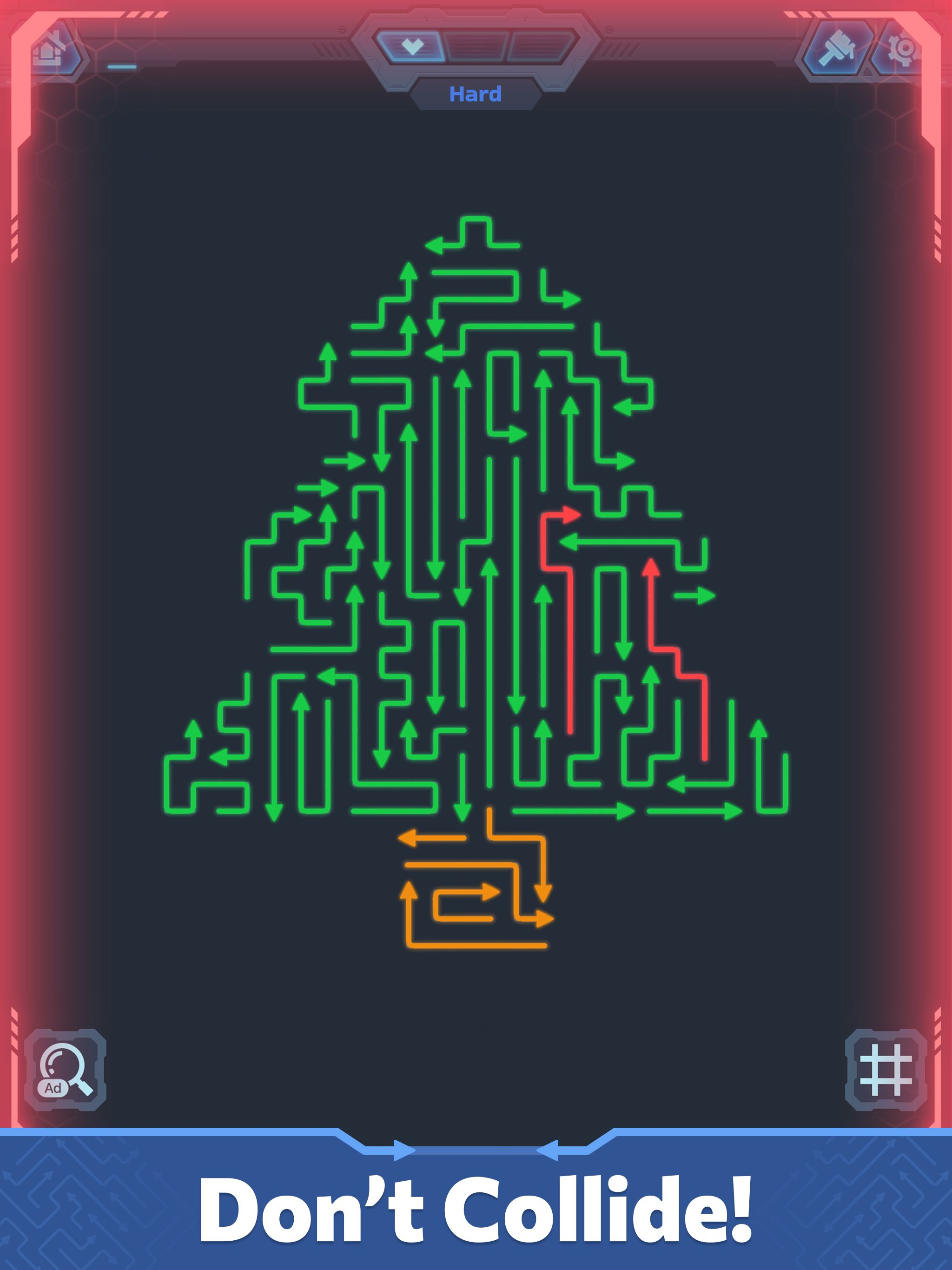 Flow Out: Line Puzzle