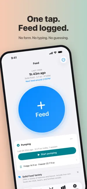 FeedKit: Baby Feeding Log screenshot 1