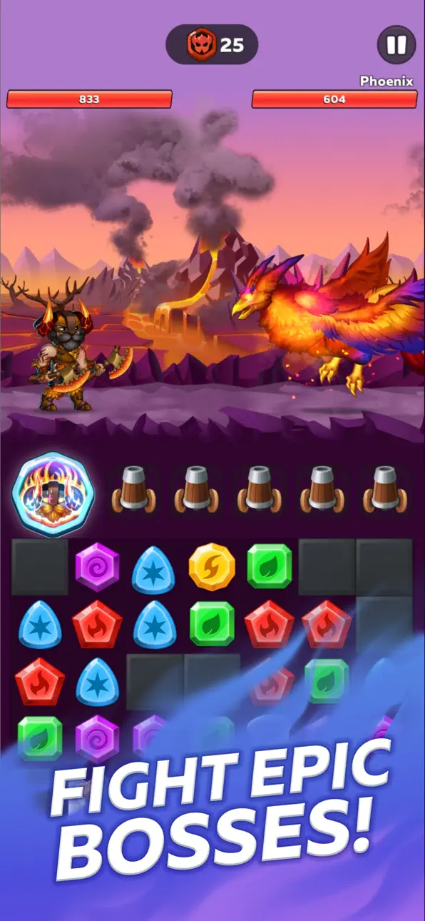 Magic Rivals: Match & Fight iOS Mod IPA screenshot 3 - iOS game interface