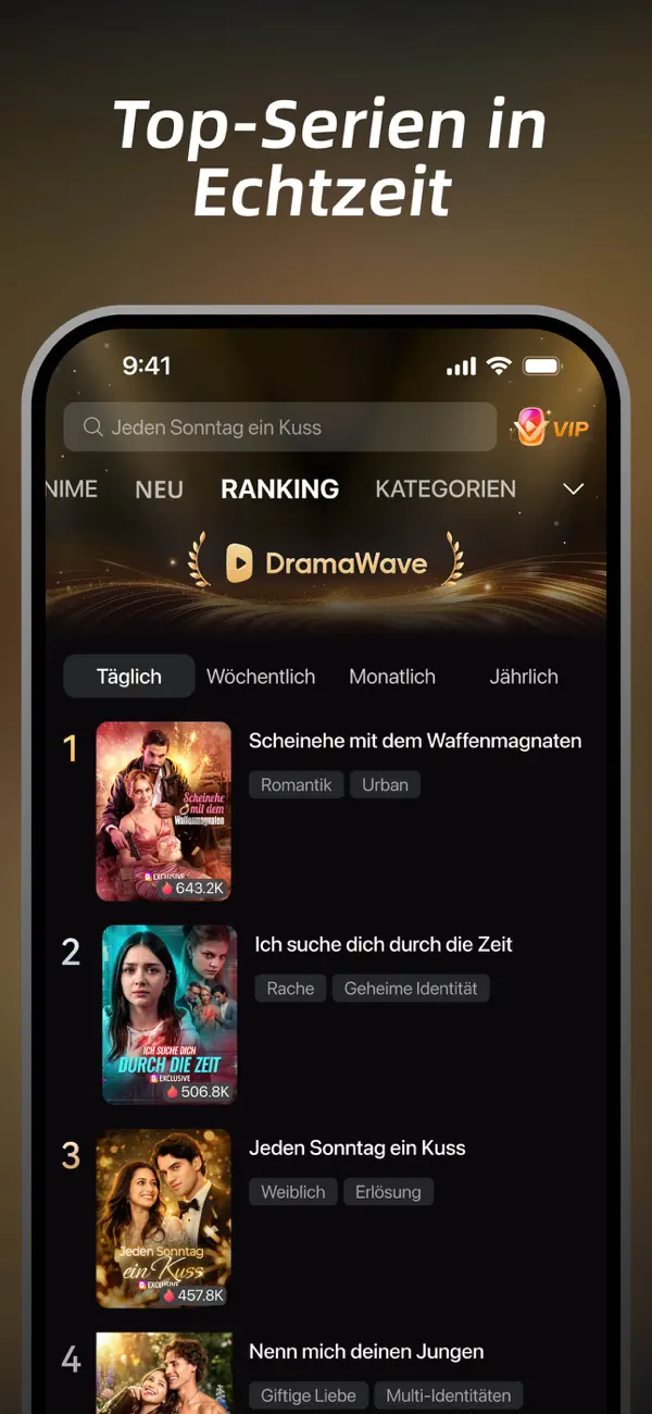 DramaWave - Drama & Reel iPhone App Screenshot 7 – Unterhaltung