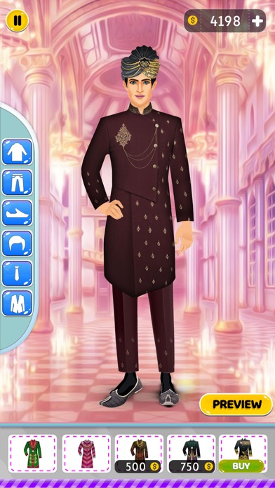 Prince Fashion Dress up Games Screenshot