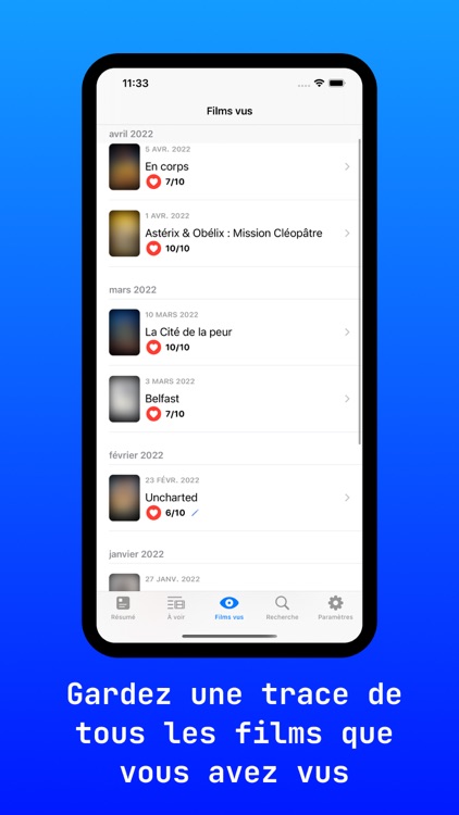 Jaivu - Films vus et à voir