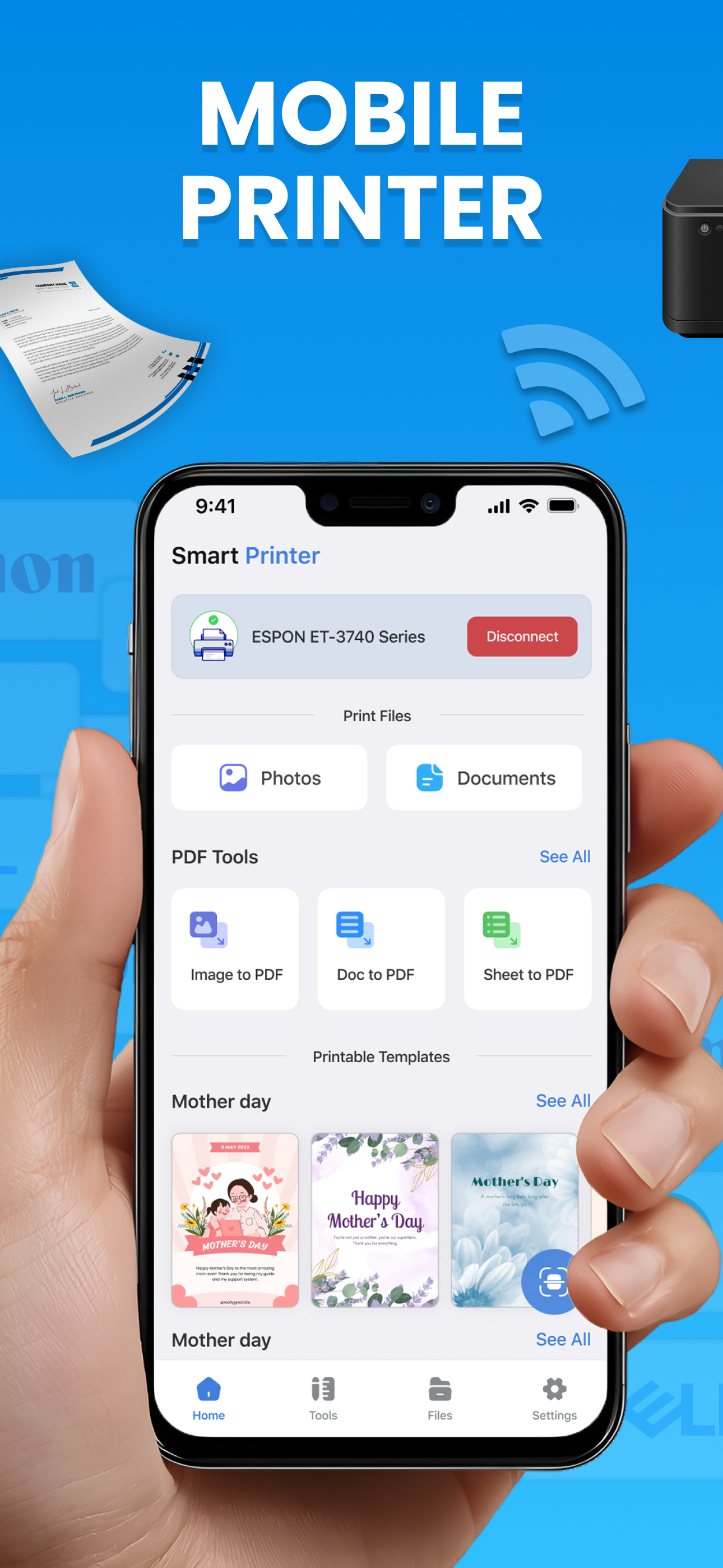 Mobile Print:Scanner & Printer
