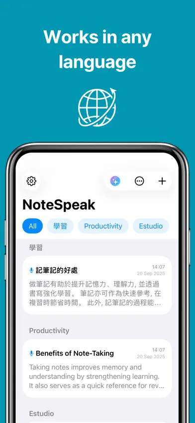 NoteSpeak: AI Speak to Text screenshot 4
