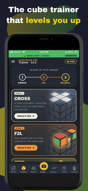 Cube Coach: Rubik's Trainer screenshot 2