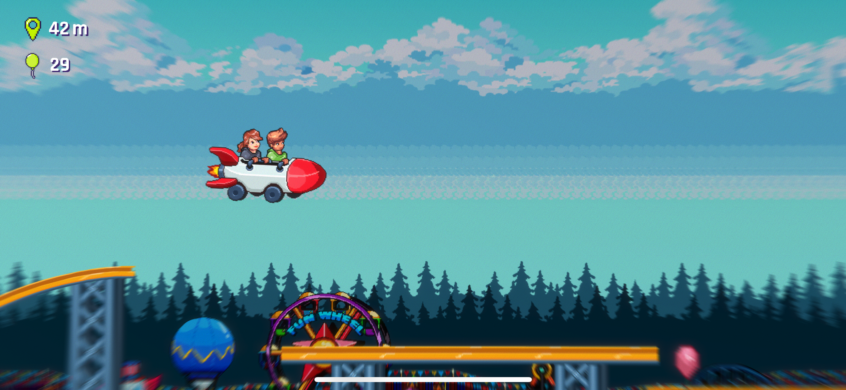 Pix Fun Rails - Rollercoaster