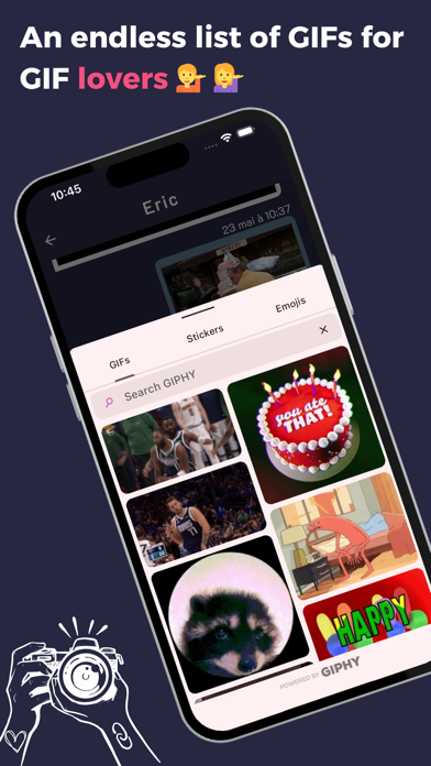 Snapshare widget Screenshot