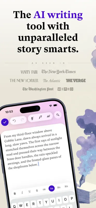 Sudowrite - AI Novel Writing screenshot 1 of 8