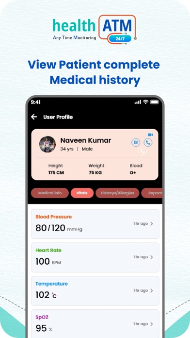Health ATM for Doctors Screenshot