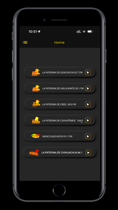 Screenshot #1 pour Radio La Patrona GB