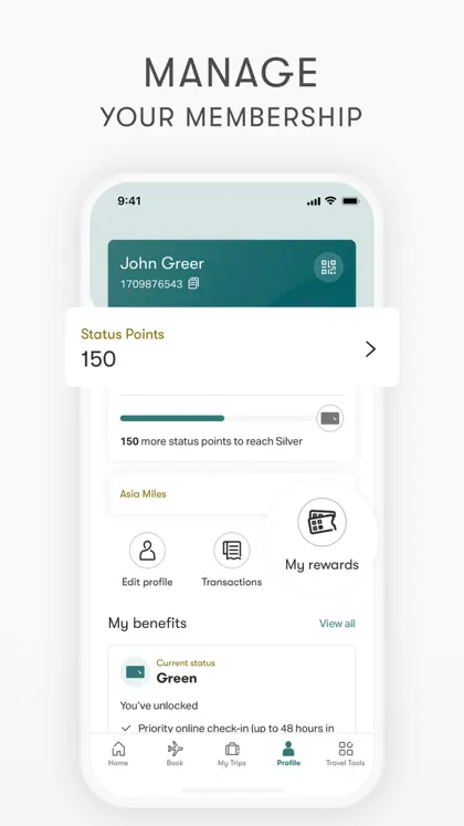 Screenshot 4 di 6 di Cathay Pacific