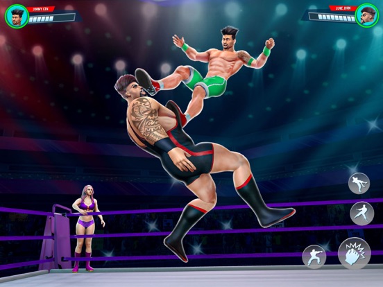 Wrestling Game: Ring Battle iPad screenshot 4 - Games app