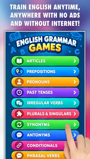 English Grammar Games 10-in-1 screenshot 1