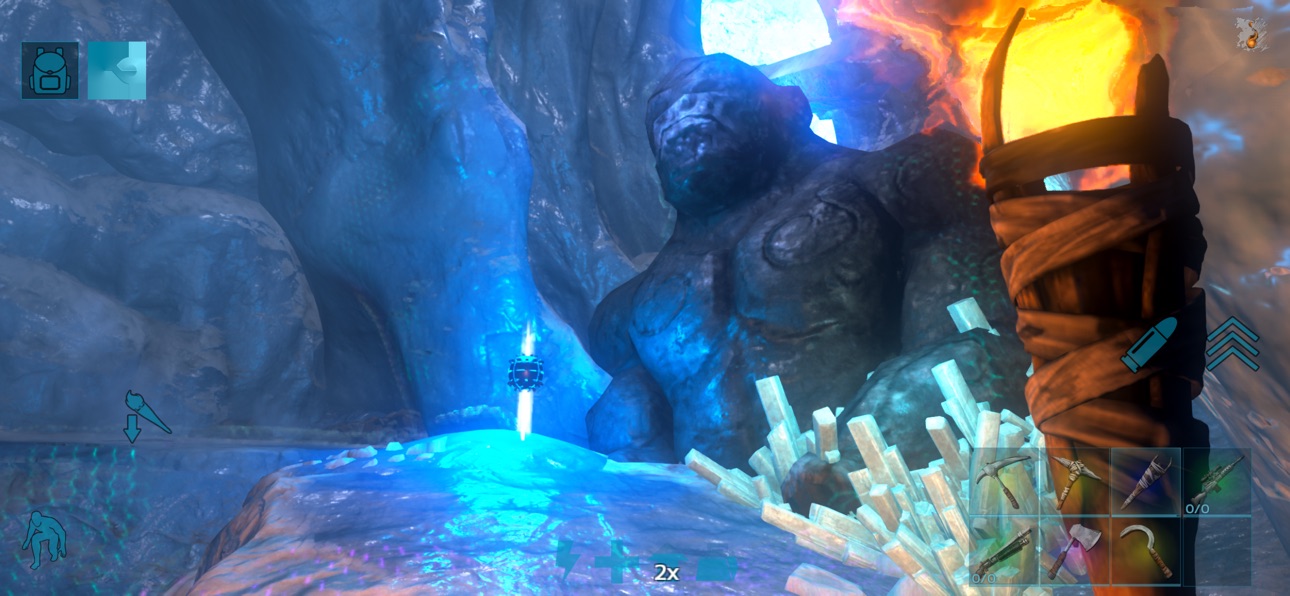 ARK: Ultimate Mobile Edition iOS Mod IPA screenshot 4 - iOS game interface