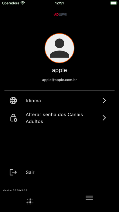 Screenshot #1 pour Adwave TV