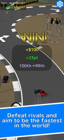 Side by Side Racing Turbo Z iPhone screenshot