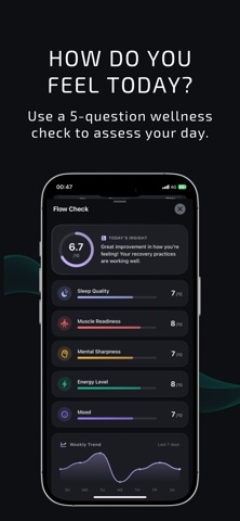 Flowa: HRV & Recovery Tracker screenshot