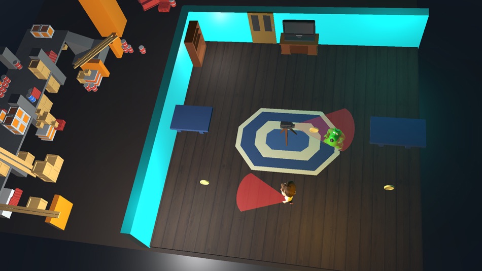 #2. Green Bear Hide n Seek (iOS) Podle: IMAD ELKHAFI