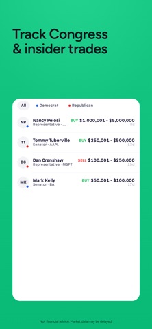StockPlus: AI Congress Tracker Screenshot 8 of 8