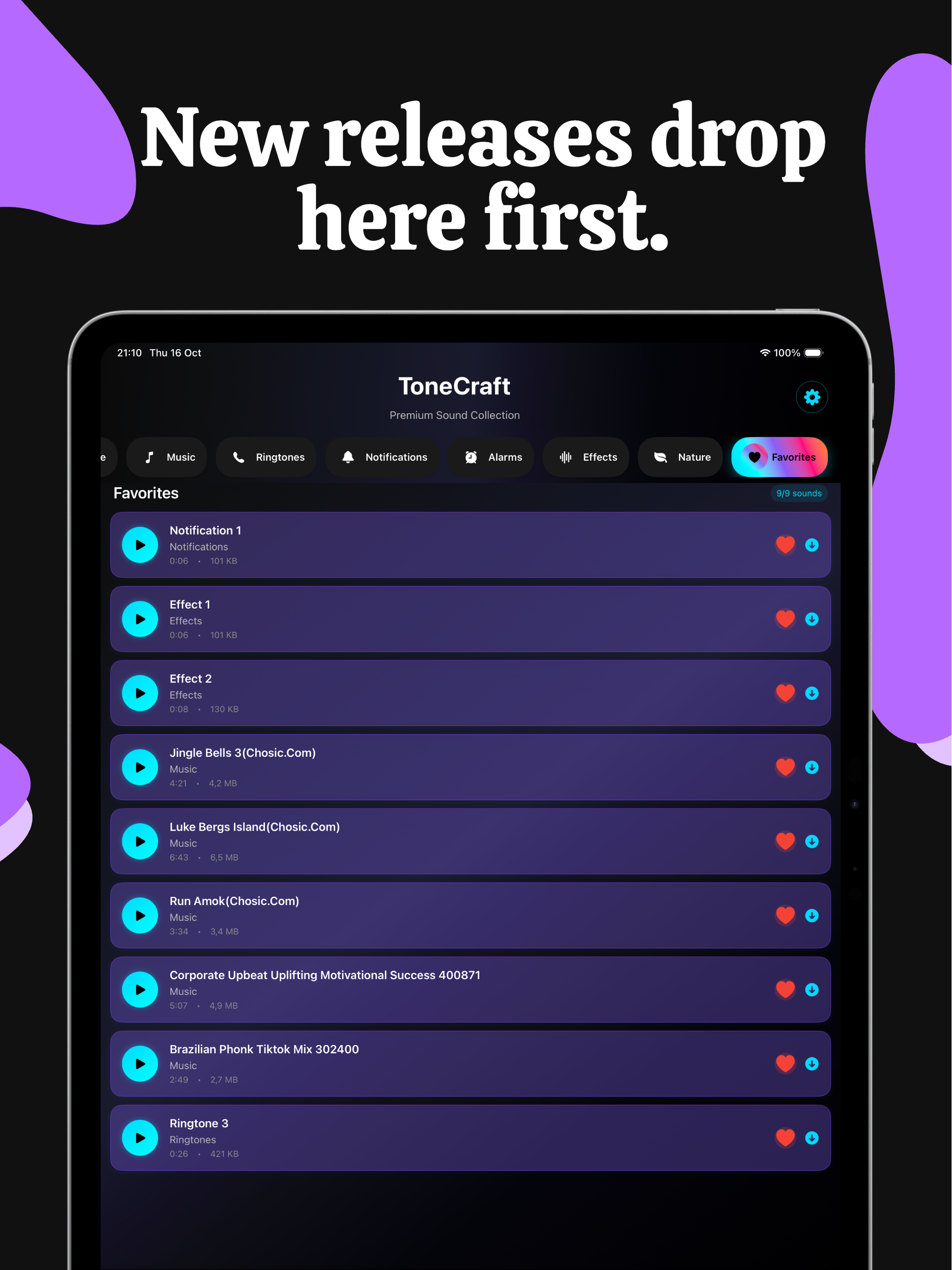 ToneCraft : Ringtones & Music
