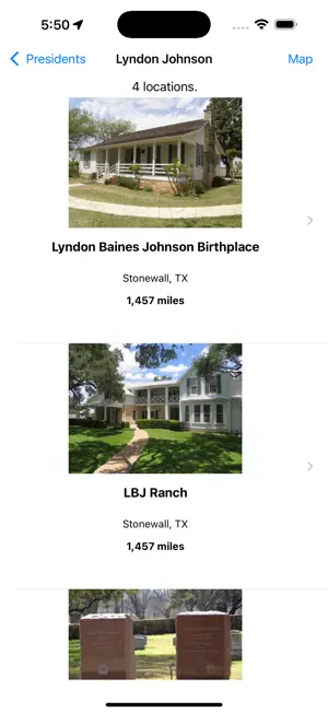 Places of our Presidents screenshot 2