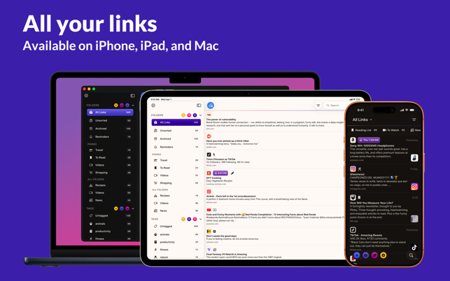 Plinky: Save & Bookmark Links Screenshot