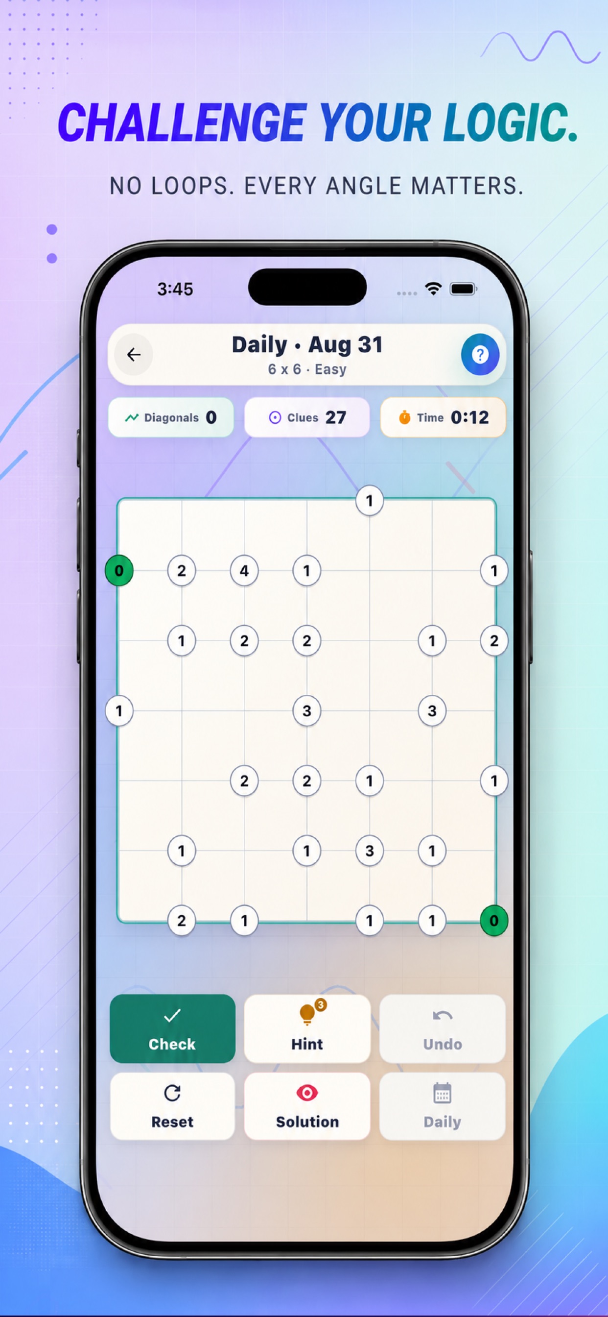 Screenshot 7 of Slant - Classic Puzzle